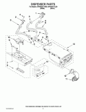 Part Location Diagram of W10338425 Whirlpool MEDALLION