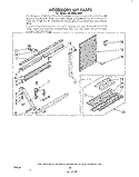 ACCESSORY KIT Diagram and Parts List for AC2004XM0  Whirlpool Air Conditioner