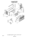 Part Location Diagram of 1169770 Whirlpool CABINET