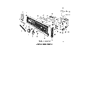 MOTOR, HEATER, SPRAY ARM Diagram and Parts List for 8565L10  Roper Dishwasher