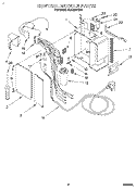 CONTROL MODULE Diagram and Parts List for 8CACM07DD0  Whirlpool Air Conditioner