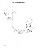 FILL AND OVERFILL Diagram and Parts List for KPDC610S1  KitchenAid Dishwasher