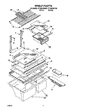 SHELF, OPTIONAL Diagram and Parts List for ET18GKXHW01  Whirlpool Refrigerator