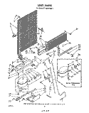 UNIT Diagram and Parts List for ET16EK1PWR1  Whirlpool Refrigerator