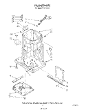 FRAME Diagram and Parts List for 7KFCC150S1  KitchenAid Trash Compactor