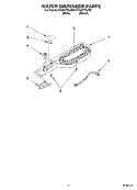 Part Location Diagram of 2219617 Whirlpool HOUSING