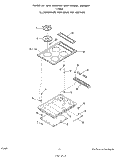 SECTION Diagram and Parts List for 1116W0A  Roper Cooktop