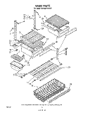 Part Location Diagram of 936769 Whirlpool SHELF-WIRE