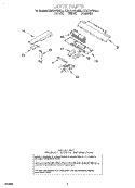 LATCH Diagram and Parts List for KEMS307DBL2  KitchenAid Microwave Oven Combo