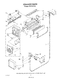 ICEMAKER , NOT ILLUSTRATED Diagram and Parts List for RS22AMXVW00  Roper Refrigerator