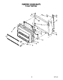 FREEZER DOOR Diagram and Parts List for TT20BKXWW01  Whirlpool Refrigerator