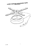 LOWER WASHARM AND STRAINER Diagram and Parts List for KUDC220T6  KitchenAid Dishwasher
