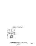 WATER PUMP Diagram and Parts List for LA5805XMW0  Whirlpool Washer