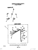 WIRING HARNESS Diagram and Parts List for TAWL680WW0  Estate Washer