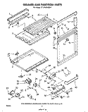 BREAKER AND PARTITION Diagram and Parts List for ET17AKXLWR1  Whirlpool Refrigerator