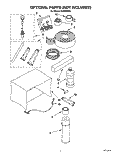 OPTIONAL Diagram and Parts List for X10002W04  Roper Air Conditioner