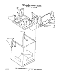TOP AND CABINET, LIT/OPTIONAL Diagram and Parts List for KAWE860WAL1  KitchenAid Washer