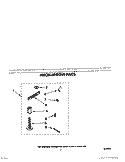 MISCELLANEOUS Diagram and Parts List for LA8200XWW1  Whirlpool Washer