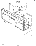 SECTION Diagram and Parts List for EH150FXLN3  Whirlpool Freezer