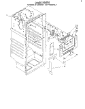 LINER Diagram and Parts List for ET16JKXRWR1  Whirlpool Refrigerator
