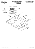 Part Location Diagram of LIT4454084 Whirlpool Literature Parts (Sheet, Tech)