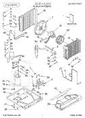 UNIT, LITERATURE Diagram and Parts List for BPAC1830AS2  KitchenAid Air Conditioner