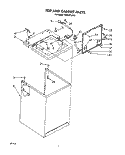TOP AND CABINET, LIT/OPTIONAL Diagram and Parts List for TAWL670AN0  Whirlpool Washer
