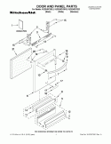 Part Location Diagram of W10238439 Whirlpool OVERLAY