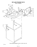 TOP AND CONSOLE , LITERATURE AND OPTIONAL Diagram and Parts List for LA5668XSW2  Whirlpool Washer
