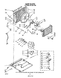 SECTION Diagram and Parts List for AC1012XM1  Whirlpool Air Conditioner