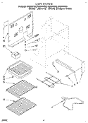UNIT Diagram and Parts List for RF376PXYN2  Whirlpool Range