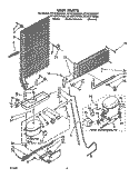 UNIT Diagram and Parts List for ET16ZKYWG01  Whirlpool Refrigerator