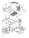 UNIT Diagram and Parts List for ED20PKXAN00  Whirlpool Refrigerator