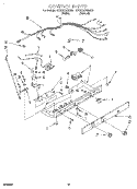 Part Location Diagram of 2198306 Whirlpool HARNS-WIRE