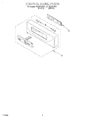 Part Location Diagram of 4451279 Whirlpool PANL-CNTRL