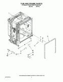 Part Location Diagram of W10267528 Whirlpool CLIP
