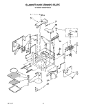 CABINET AND STIRRER, OPTIONAL Diagram and Parts List for KEMS378XWH0  KitchenAid Wall Oven