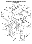 Part Location Diagram of 3957020 Whirlpool HARNS-WIRE