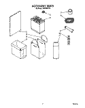 ACCESSORY Diagram and Parts List for TC8700XYP0  Whirlpool Trash Compactor