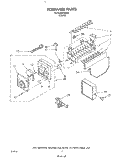 SECTION Diagram and Parts List for KIMF8118746  KitchenAid Ice Maker