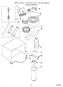 OPTIONAL Diagram and Parts List for CA29WC90  Whirlpool Air Conditioner