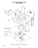 Part Location Diagram of 697064 Whirlpool Harness, Wiring