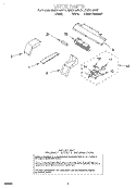 Part Location Diagram of 4450407 Whirlpool BAFFLE