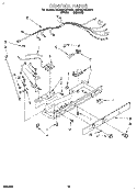 CONTROL, LIT/OPTIONAL Diagram and Parts List for 8ED22DQXDW01  Whirlpool Refrigerator
