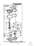 GEARCASE Diagram and Parts List for LA5300XKW0  Whirlpool Washer