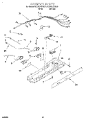 CONTROL, LIT/OPTIONAL Diagram and Parts List for KSRS22QFAL01  KitchenAid Refrigerator