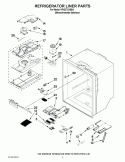 Part Location Diagram of W10237349 Whirlpool LENS-LIGHT