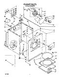 SECTION Diagram and Parts List for EL5030VL1  Roper Dryer