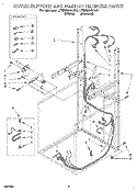 Part Location Diagram of 3396691 Whirlpool HARNS-WIRE
