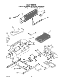 UNIT Diagram and Parts List for ET18PKXYN00  Whirlpool Refrigerator